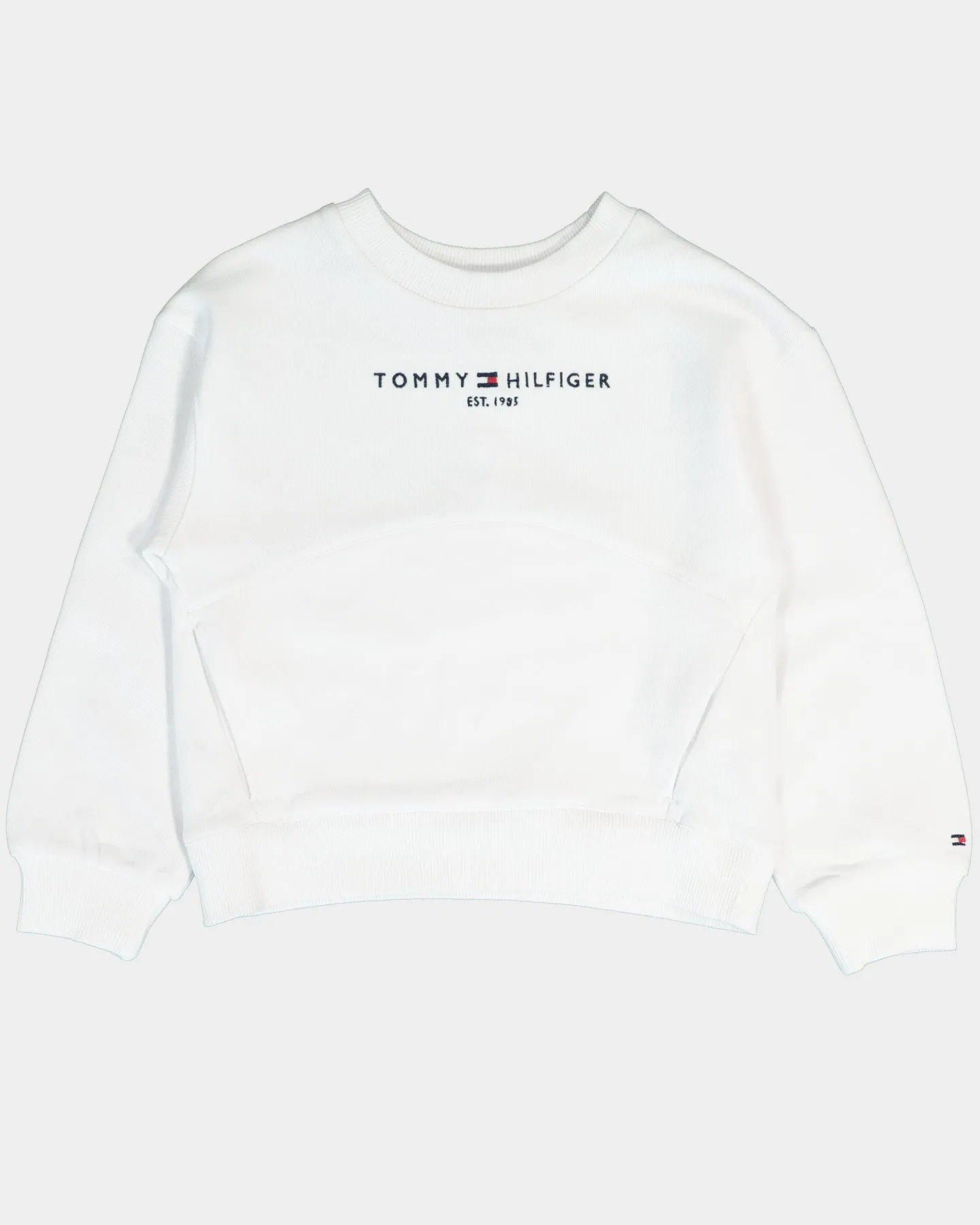 Tommy Hilfiger Kid's Essential Sweatshirt White