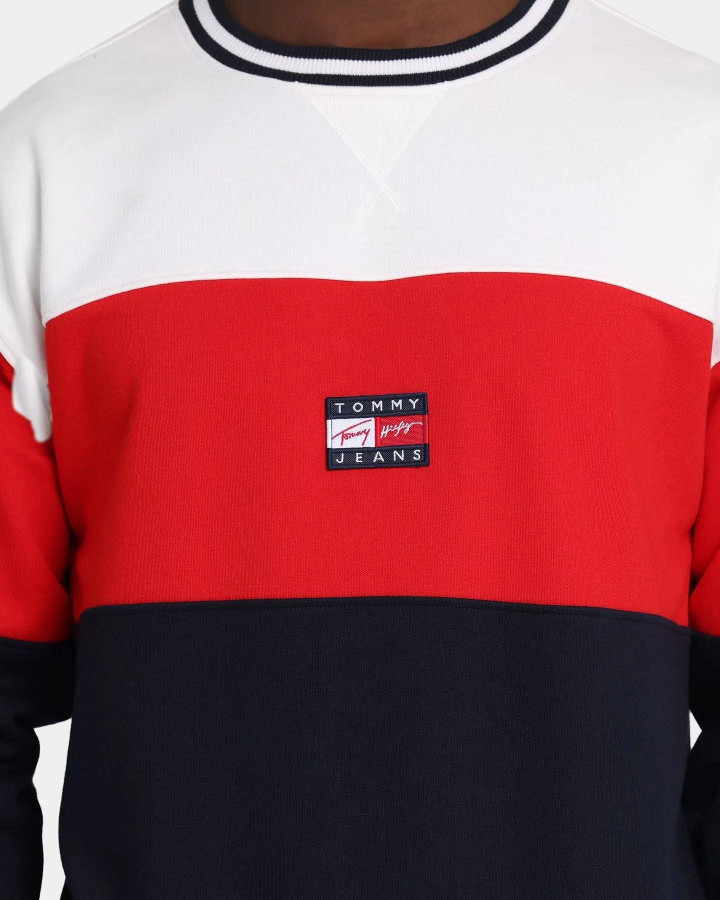 Tommy Jeans Street Archives Crew Desert Sky