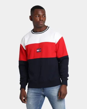 Tommy Jeans Street Archives Crew Desert Sky