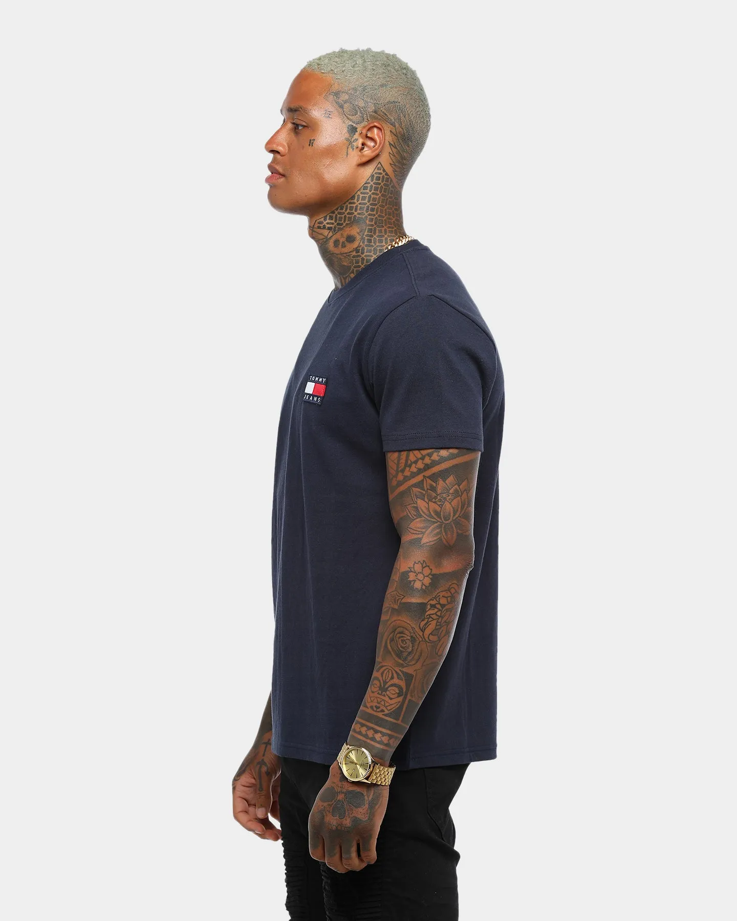 Tommy Jeans TJM Tommy Badge Tee Black Iris