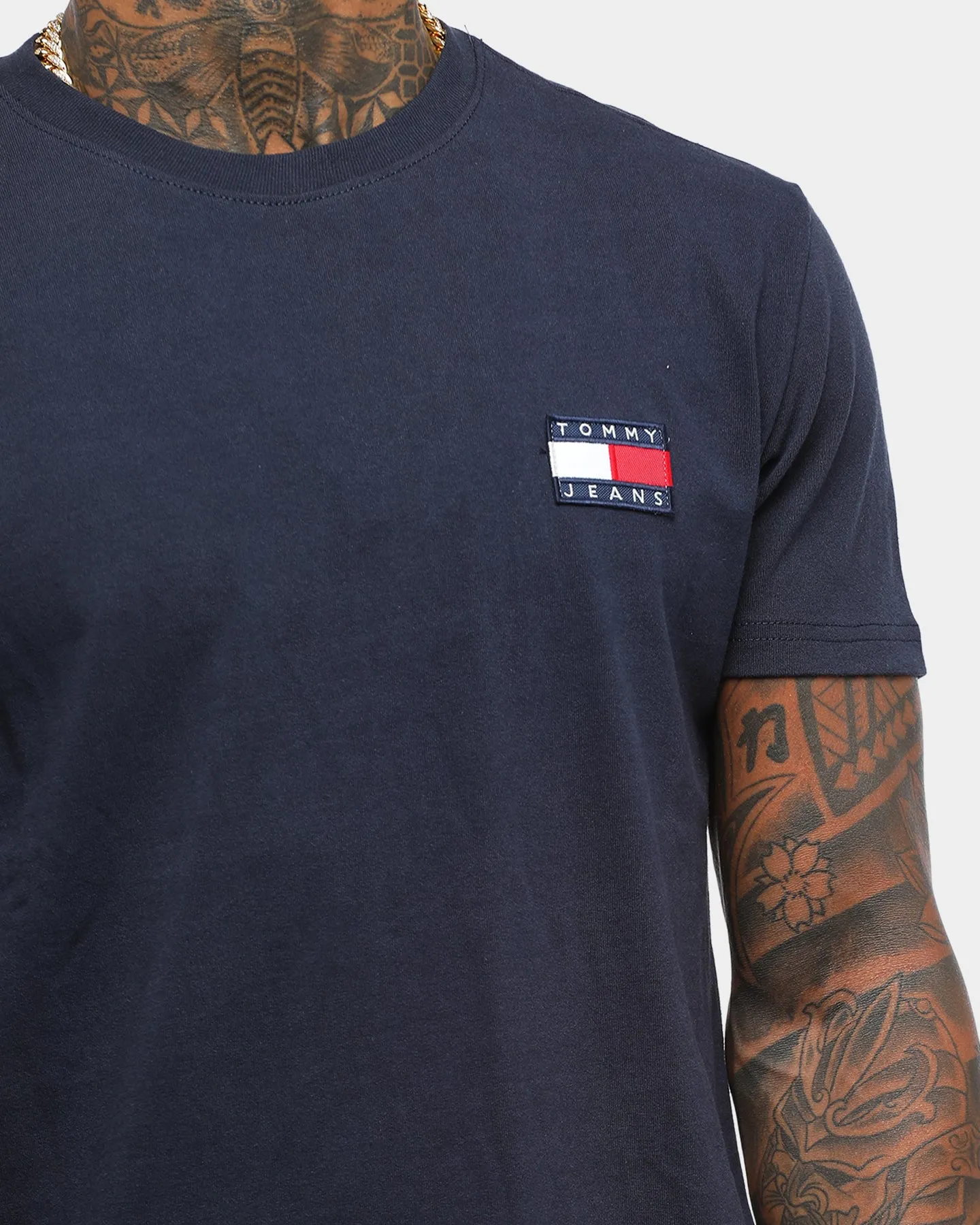 Tommy Jeans TJM Tommy Badge Tee Black Iris