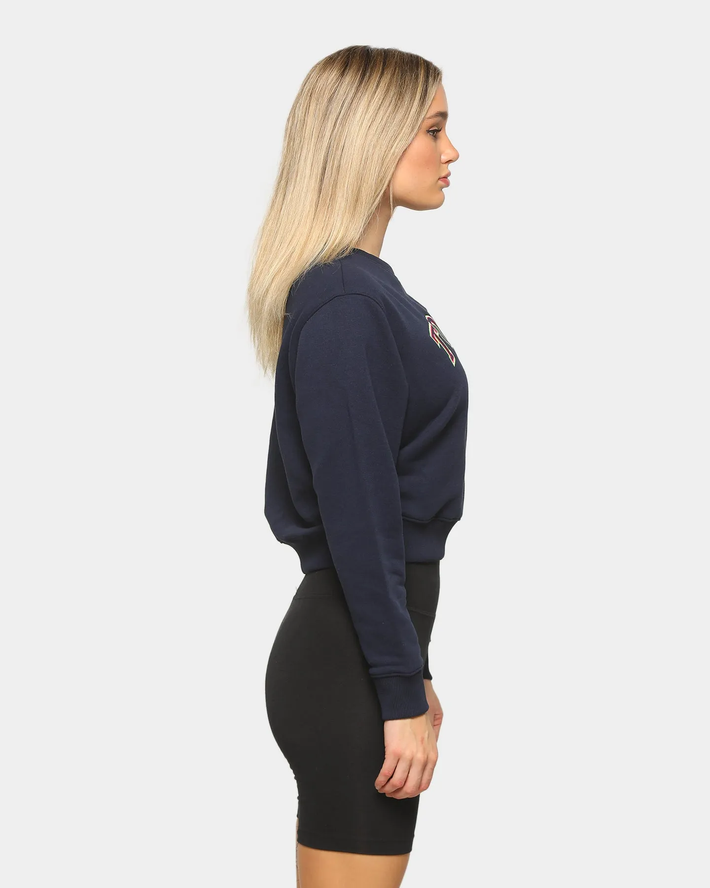 Tommy Jeans Women's Neon Outline Crew Black Iris