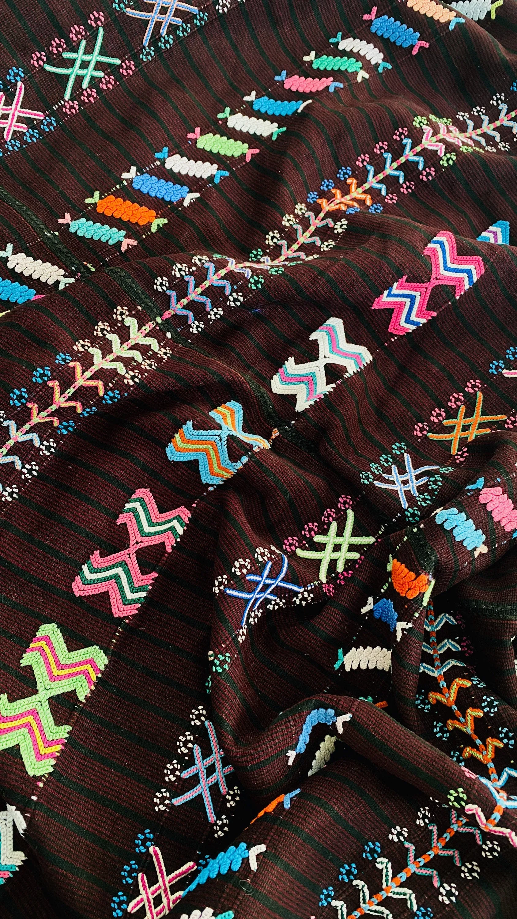Vintage Colotenango Guatemalan Wrap. Fine Example. 11A