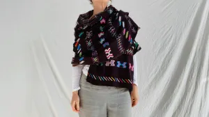 Vintage Colotenango Guatemalan Wrap. Fine Example. 11A