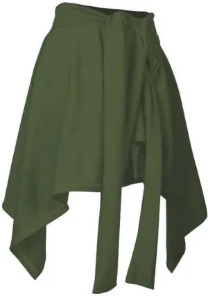 Women's Yoga Ballet Wrap Skirt Tennis Jogging One Piece Skirt Athletic Sport Tie Up Short Skirt Beach Cover Up Skirt